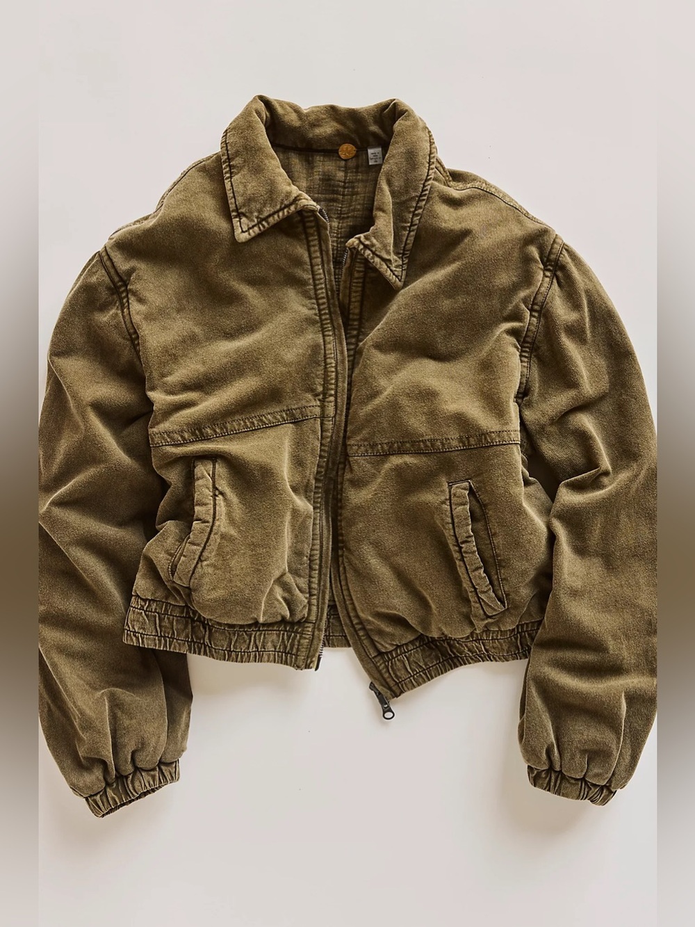 NWT! Free People FP One Birdie Washed Jacket Sz Small - Picture 6 of 7